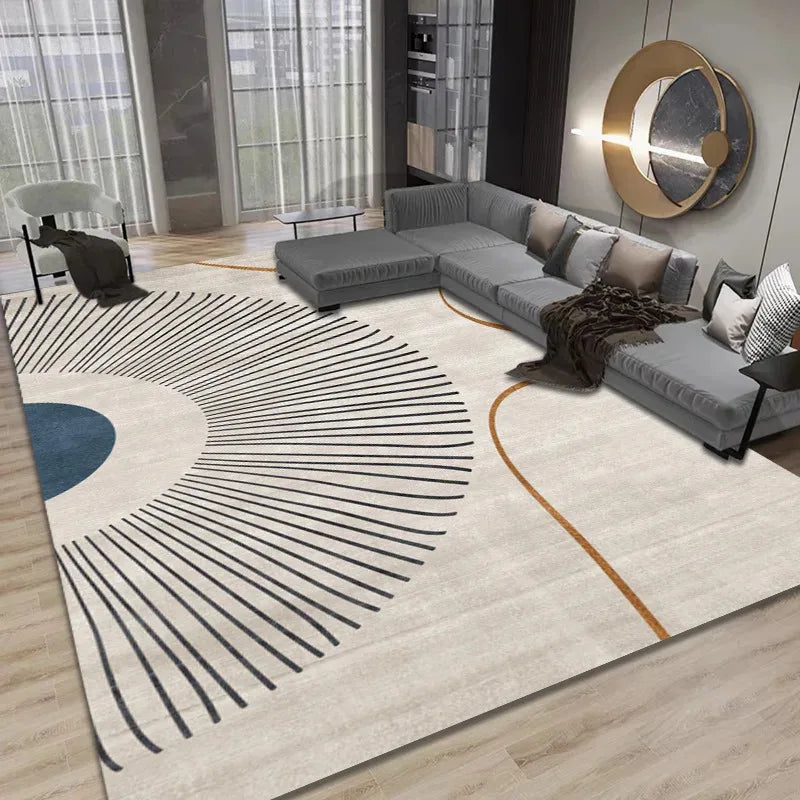 Wabi-sabi living room crystal velvet carpet floor mat Nordic geometric light luxury full shop home room bedroom bed blanket